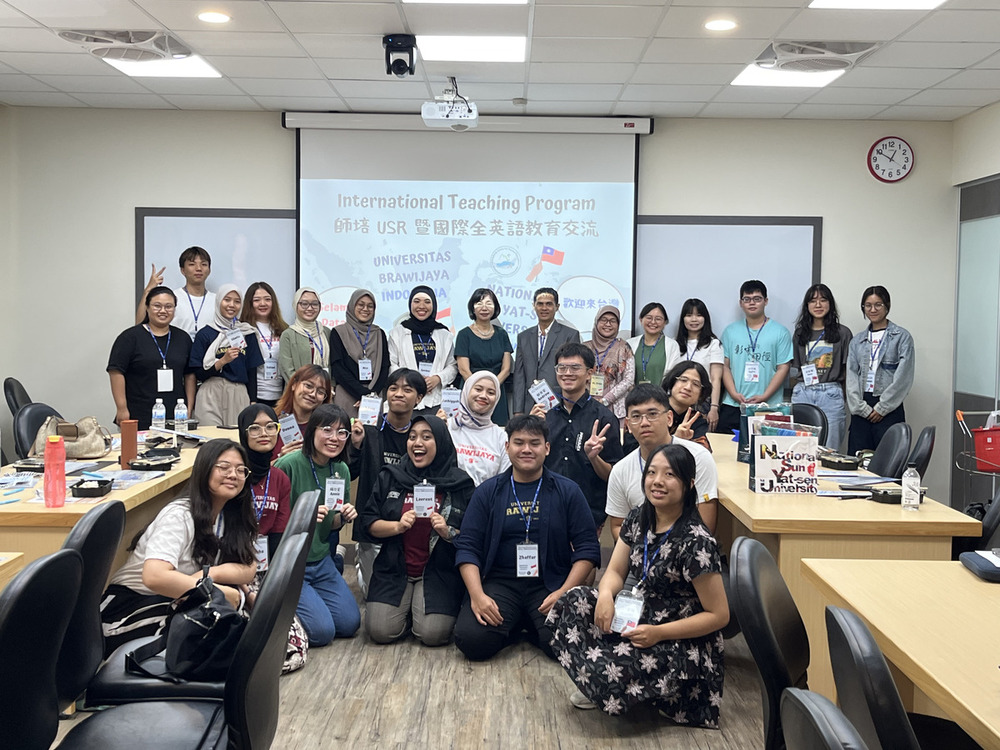 國際師培合作啟動 中山大學攜手印尼布勞爪哇大學前進國高中校園圖片